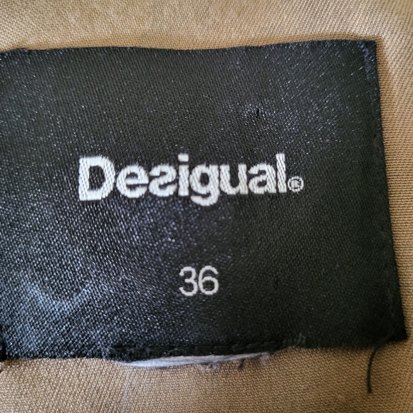 60. Desigual Snap Shirt Top - Size 36 XS - Picture 8 of 9